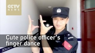 ‘Hand’some Alert! Cute police officer’s finger dance goes viral in China