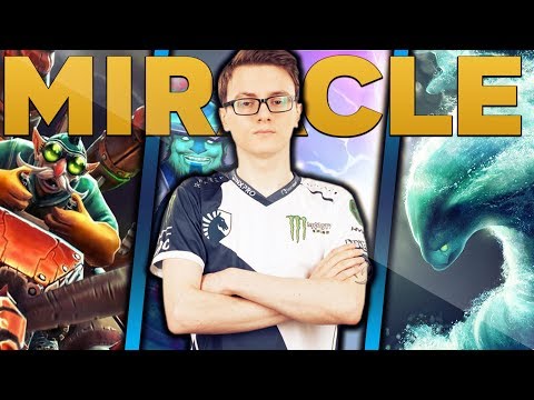 Miracle- Is Back To Solo Ranked With His Main Account - Rampage Like M-GOD - EPIC Gameplay Dota 2