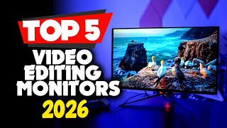 Top 5 Video Editing Monitors of 2026 That ACTUALLY Make a Difference