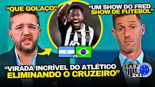 TV ARGENTINA FOI A LOUCURA COM O ATLÉTICO MG 2x1 CRUZEIRO NA COPA DO BRASIL