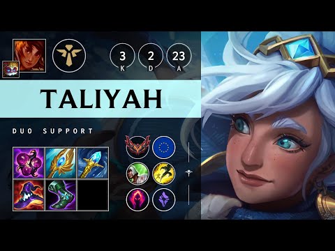 Taliyah Support vs Alistar: Killing spree - EUW Grandmaster Patch 14.24