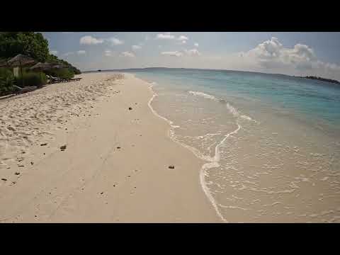 Reethi Beach Resort island  (Fonimagoodhoo) walk around on March 15th afternoon 2025