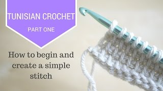 CROCHET: Tunisian Crochet Part One | Bella Coco