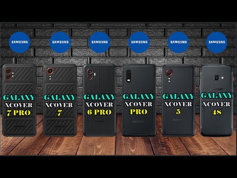 Samsung Galaxy XCover7 Pro vs XCover7 vs XCover6 Pro vs XCover Pro vs XCover 5 vs XCover 4s  | 2025