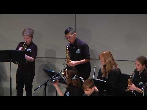 HHS Jazz Guest Artist Concert Brad Dutz - CJMS Jazz Ensemble - Island Girl