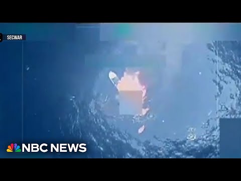 U.S. strikes another alleged drug cartel boat