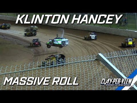 Modlites | Klinton Hancey Big Rollover - Gympie - 2nd Apr 2023 | Clay-Per-View Highlights