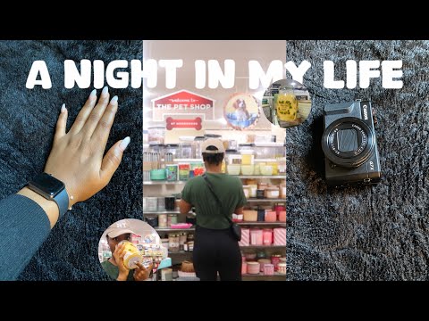A night in my life | shopping | productive | Adulting 104