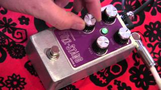 Video thumbnail for Wright Sounds Fuzz-Stang MK II guitar effects pedal demo by gearmanndude