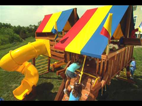 Видеообзор детской игровой площадки RAINBOW PALACE