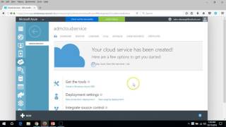 How to Create Cloud Service On Microsoft Azure