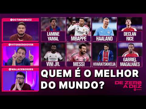 QUEM É O MELHOR JOGADOR DO MUNDO? | DE ZERO A DEZ