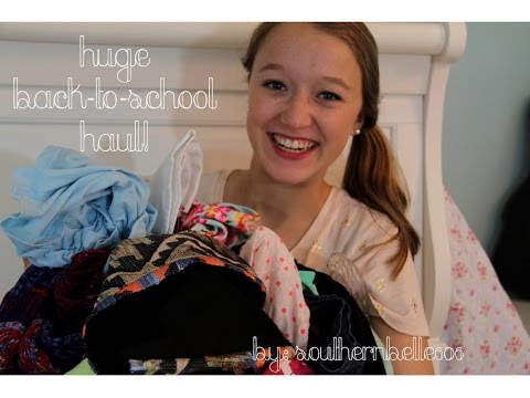 HUGE Back to School Clothing Haul! (2014)