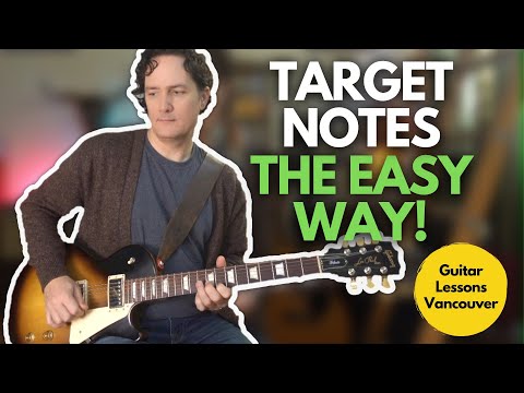 Target Notes the Easy Way (guitar solos to the next level)