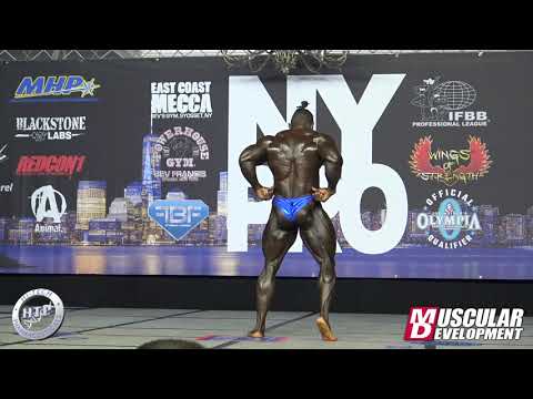 Adolphus Quoida Posing Routine | 212 } New York Pro 2020