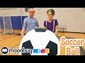 Blippi X Meekah Learn Football Soccer Educational Videos For Kids Celebrating Diversity