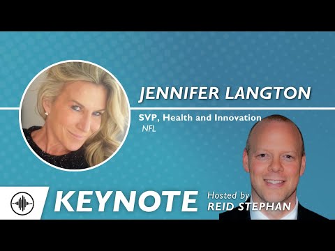 Keynote: NFL's Digital Athlete Project, Change Champions, and Health Insights with Jennifer Langton