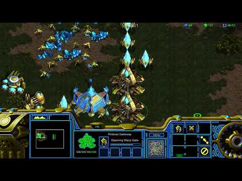 StarCraft Remastered - Episode 3 The Fall - Protoss Campaign [Mission 2 Into the Flames]