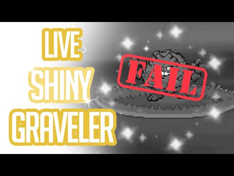 Shiny Graveler FAIL after 17,636 REs | Pokemon Platinum Shiny Reaction