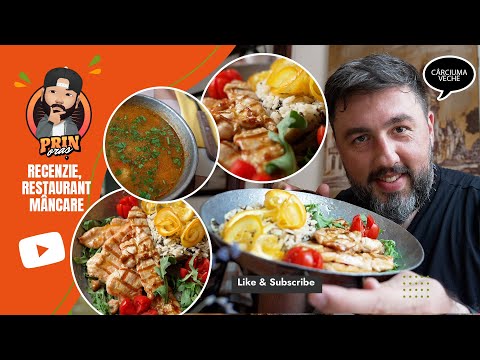 Am mancat la Carciuma Veche in Iasi - Ciorba cu perisoare  si Curcan cu sos de portocale.