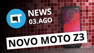 Moto Z3 com Snap 5G; Vídeo do Galaxy Note 9; Smartphone com 4 telas [CT News]