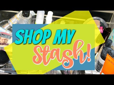 Shop My Stash/Everyday Makeup Drawer! July 2017 | DreaCN Video