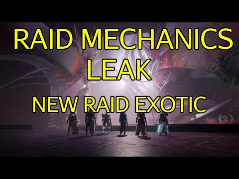 Root of Nightmares Mechanics Leak + Raid Exotic Leak Destiny 2