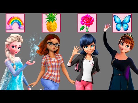 Epic Glow Up! Ladybug, Elsa, Anna & Alya Transformation ✨ | Stars Wow