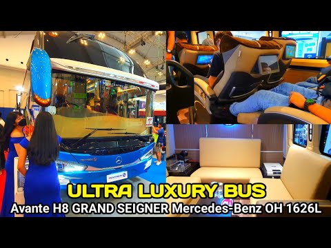 In-Depth Walkaround LUXURY BUS: TENTREM BUS Avante H8 GRAND SEIGNER Mercedes-Benz OH 1626L