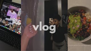 Spend the day with me | vision board, grwm, shooting content & gym