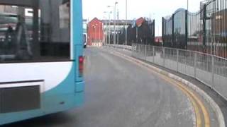 preview picture of video 'Barnsley Bus Station....MV00027. Jan 2011'