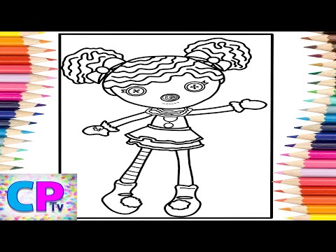 Lalaloopsy Coloring Pages/Lalaloopsy Doll/Doniy - No Sleep/Doniy - Nightwave [COPYRIGHT FREE]
