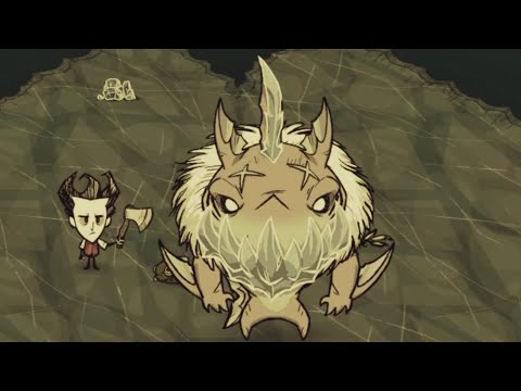 Frostjaw fight (New DST Boss) - Minimal Gear, No Damage (Wigfrid/Willow Skill Tree Beta)