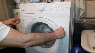 How to open stuck washing machine door / broken door handle