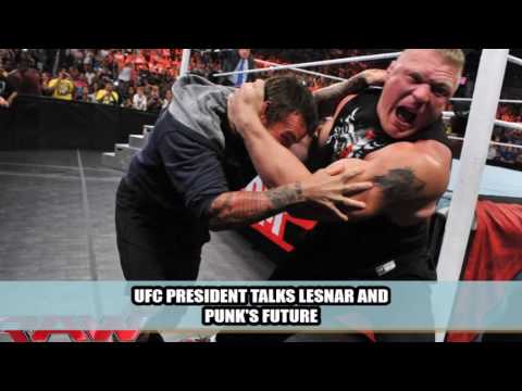 UFC President Updates Brock Lesnar And CM Punk’s Status