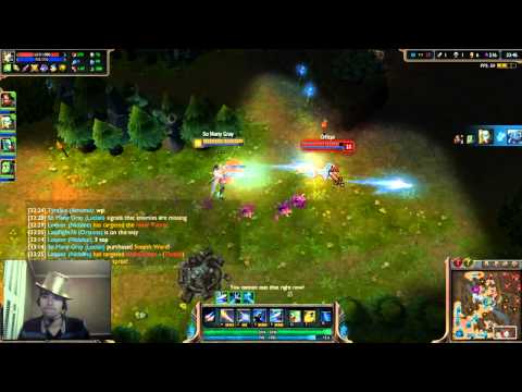 Lucian VS Tristana round 1