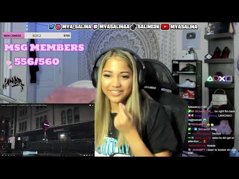 Mya Salina REACTS to B-Lovee - Good Night (PART 1 - LONDON | PART 2 - NEW YORK) [Official Video]