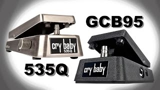 Video thumbnail for Crybaby 535Q Chrome vs Crybaby GCB95 - Dunlop by Del Rei Rock