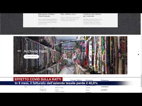 Etg - Economia, effetto Covid sulla Ratti