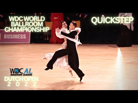 WDC World Professional Ballroom Championship 2022 - Quickstep | Dutch Open Assen