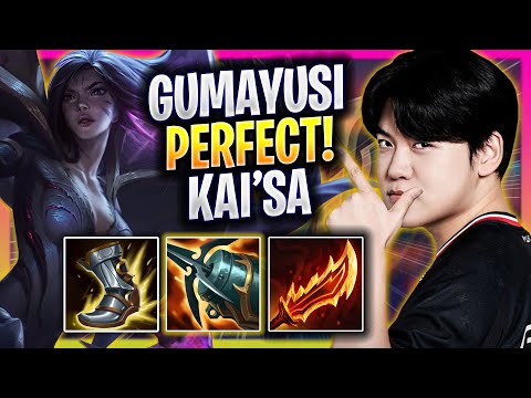 GUMAYUSI PERFECT GAME WITH KAI'SA! - T1 Gumayusi Plays Kai'sa ADC vs Varus! | Season 2025