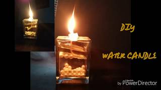 DIY, Making Water candle, best out of waste, perfume bottle makeover,reusing idea #recycling, #DIY