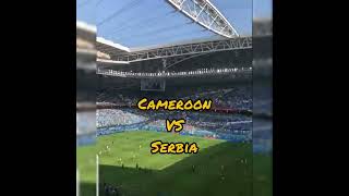 The FIFA 🏆Cameroon Vs. Serbia ⚽️ worldCup 🏆 2022 #trending #viral #youtubeshorts #shorts #shortvideo