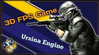 Make a 3D Shooting Game in Python using Ursina Game Engine || Ursina Engine