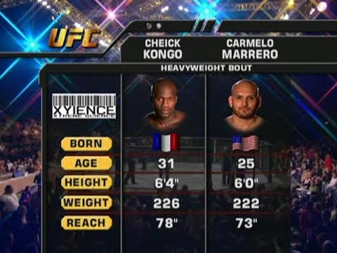 Carmelo Marrero vs Cheick Kongo full fight