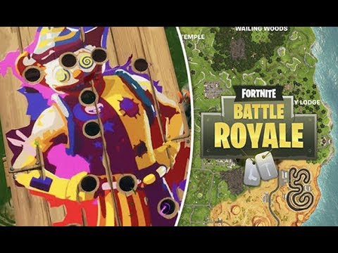 Fortnite Challenge Guide: Carnival Clown Board Locations (Season 6, Week 9 challenge)