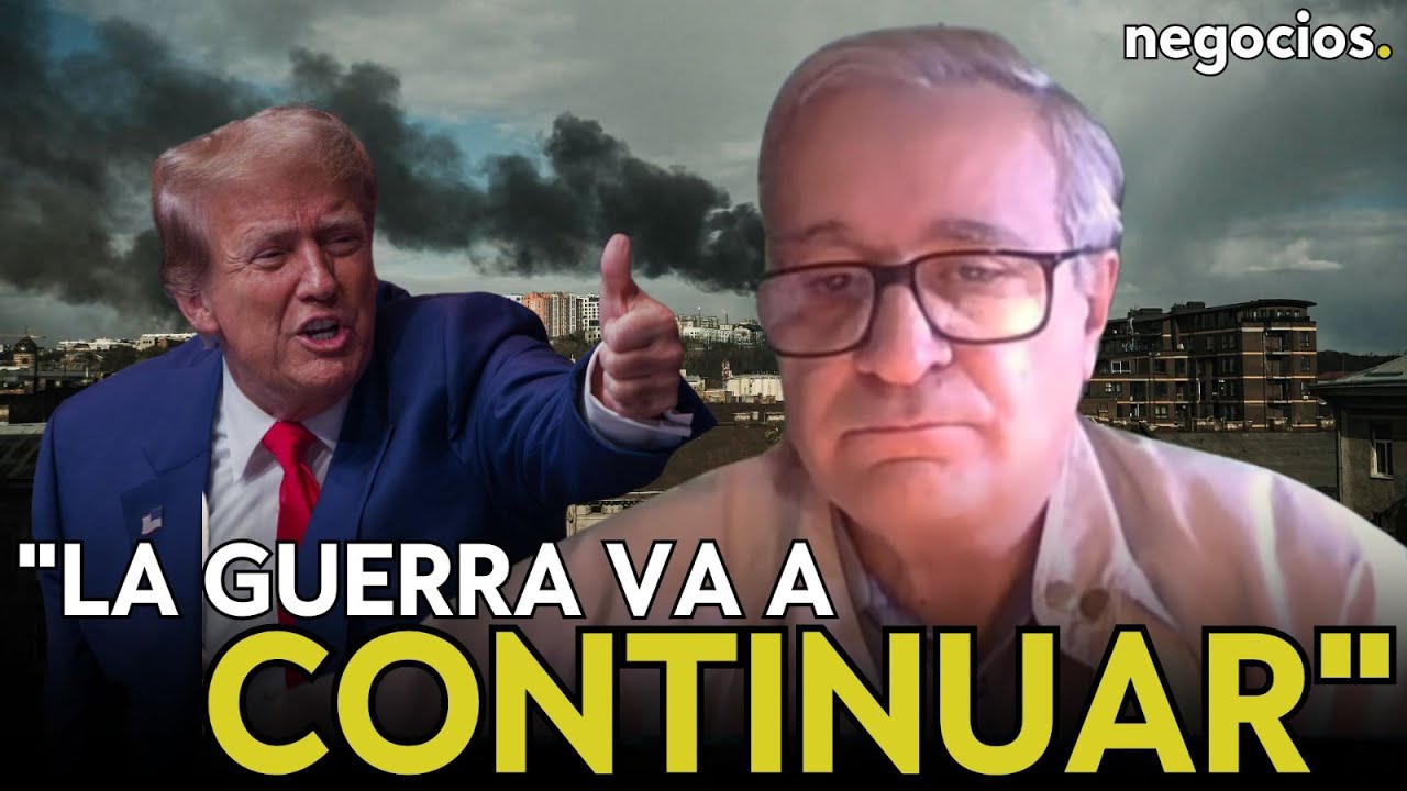 "Trump se va a quedar todas las tierras raras de Ucrania y la guerra va a continuar". Aguilar