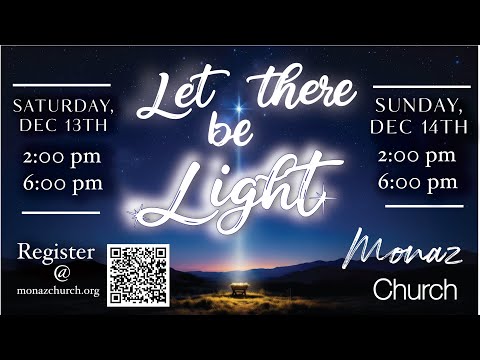 Let There Be Light | Christmas Presentation Promo | Monaz Church