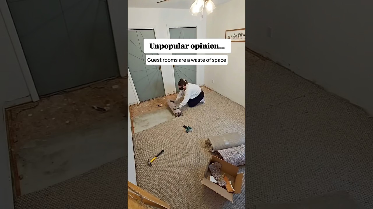 who needs a guest room anyway? home library is a much better use of the space! #homelibrary #diy