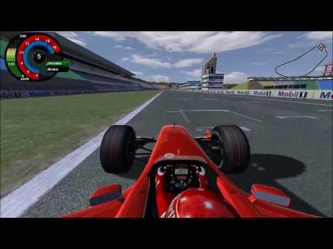 F1SL 2001 - Rd 07 - GER - Hockenheim Onboard Lap